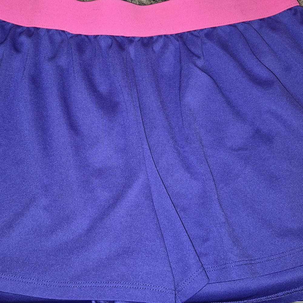 BCG Athletic Shorts in Purple and Pink